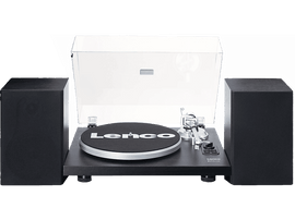 LENCO Tourne-disque Bluetooth Noir (LS-500BK)