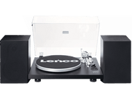 LENCO Tourne-disque Bluetooth Noir (LS-500BK)