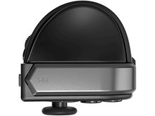 Charger l&#39;image dans la galerie, Un composant de manette de jeu noir et argenté avec les étiquettes RT et RB.
