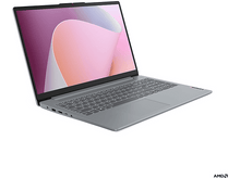 Charger l&#39;image dans la galerie, Ordinateur portable gris avec un écran rose clair et le logo AMD.
