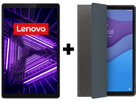 LENOVO Tab M10 HD (2nd gen) 64GB WiFi Gris + Folio Case (ZA6W0154SE)