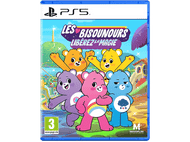 Couverture du jeu Les Bisounours: Libérez la Magie. Cinq Bisounours sont montrés.