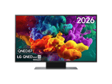 LG 43QNED87B6A - Ultra HD 4K - TV QNED - 43 pouces - 2026