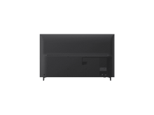 Charger l'image dans la galerie, Arrière d'une télévision noire avec ports et connecteurs, sur fond noir.
