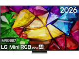 LG 86MRGB87B9B - Ultra HD 4K - TV miniLED - 86 pouces - 2026