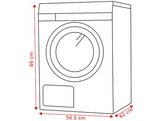 LG F4WX801YB TurboWash - lave-linge frontal - 11 kg - 1400 rpm - 71 dB