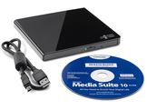 LG Graveur DVD portable Ultra Slim 8x USB 2.0 Noir (GP57EB40.AHLE10B)