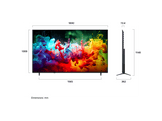 LG QNED AI 85QNED70B6A 2026 4K Smart (2026) - Ultra HD 4K - TV miniLED - 85 pouces - 2026