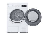 LG RHA1008NWK - Sèche-linge pompe à chaleur - 8kg - 65 dB - Label énergétique D