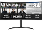 LG UltraWide 34WR55QK - 34 pouces - UWQHD - VA (Vertical Alignment) - 34 pouces - 3440 x 1440 (UWQHD) - VA (Vertical Alignment)