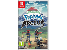 Charger l'image dans la galerie, Couverture du jeu Nintendo Switch Pokémon Légendes : Arceus. Deux personnages sont devant.
