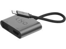 Charger l&#39;image dans la galerie, LINQ Hub USB-C - VGA/HDMI 4 en 1 (LQ48001)
