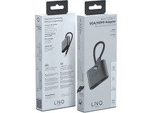 Charger l&#39;image dans la galerie, LINQ Hub USB-C - VGA/HDMI 4 en 1 (LQ48001)
