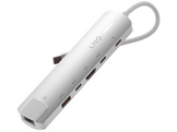 LINQ Multiport Hub PRO USB-C 622713 6-in-1 Argenté