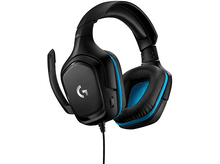 Charger l&#39;image dans la galerie, LOGITECH Casque gamer G432 Noir / Bleu
