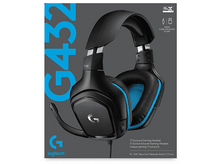 Charger l&#39;image dans la galerie, LOGITECH Casque gamer G432 Noir / Bleu
