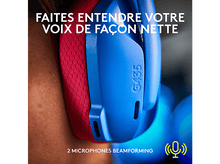 Charger l&#39;image dans la galerie, LOGITECH Casque gamer sans fil G435 Lightspeed Bleu (981-001062)
