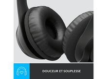 Charger l&#39;image dans la galerie, LOGITECH Casque-micro H390 Noir (981-000406)

