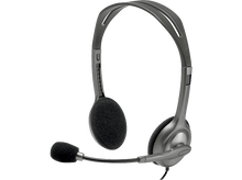 Charger l&#39;image dans la galerie, LOGITECH Casque micro Stereo H111 (981-000593)
