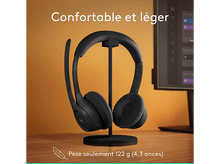 Charger l&#39;image dans la galerie, LOGITECH Casque sans fil Zone 300 Noir (981-001407)
