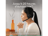 LOGITECH Casque sans fil Zone 300 Noir (981-001407) Headset Noir