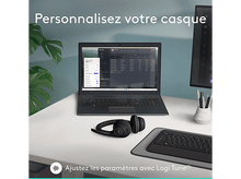Charger l&#39;image dans la galerie, LOGITECH Casque sans fil Zone 300 Noir (981-001407) Headset Noir
