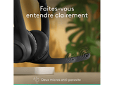 LOGITECH Casque sans fil Zone 300 Noir (981-001407) Headset Noir