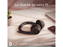 Charger l&#39;image dans la galerie, LOGITECH Casque sans fil Zone 300 Noir (981-001407) Headset Noir
