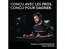 Charger l&#39;image dans la galerie, LOGITECH Clavier de jeu sans fil G PRO X 60 Lightspeed AZERTY Noir (920-011906)
