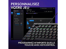 Charger l&#39;image dans la galerie, LOGITECH Clavier Gaming G515 TKL Wired Low Profile RGB AZERTY Noir
