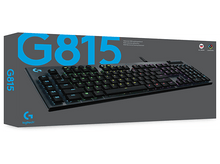 Charger l&#39;image dans la galerie, LOGITECH Clavier gaming G815 AZERTY Noir (920-008986)
