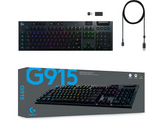 LOGITECH Clavier gaming G915 Lightspeed RGB Tactile AZERTY Noir (920-010590)