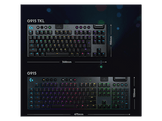LOGITECH Clavier gaming G915 TKL Lightspeed RGB Tactile AZERTY Noir (920-010588)