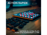 LOGITECH Clavier gaming G915 X Lightspeed AZERTY Noir (920-012672)