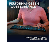 Charger l&#39;image dans la galerie, LOGITECH Clavier gaming G915 X Lightspeed AZERTY Noir (920-012672)
