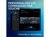 LOGITECH Clavier gaming G915 X Lightspeed AZERTY Noir (920-012672)
