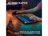 LOGITECH Clavier gaming G915 X Lightspeed TKL AZERTY Noir (920-012717)