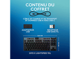 LOGITECH Clavier gaming G915 X Lightspeed TKL AZERTY Noir (920-012717)