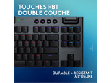 LOGITECH Clavier gaming G915 X Lightspeed TKL AZERTY Noir (920-012717)