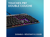 LOGITECH Clavier gaming G915X AZERTY Noir (920-012939)