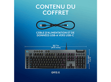 Charger l&#39;image dans la galerie, LOGITECH Clavier gaming G915X AZERTY Noir (920-012939)
