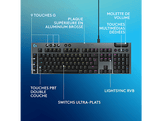 LOGITECH Clavier gaming G915X AZERTY Noir (920-012939)