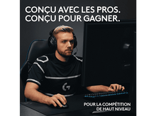 Charger l&#39;image dans la galerie, LOGITECH Clavier gamer G PRO X TKL Lightspeed RGB AZERTY Noir (920-012131)
