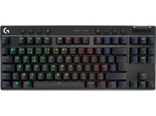 Charger l&#39;image dans la galerie, LOGITECH Clavier gaming sans fil G PRO X TKL Lightspeed RGB AZERTY Noir (920-012131)
