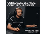 LOGITECH Clavier gaming sans fil G PRO X TKL Lightspeed RGB AZERTY Noir (920-012131)