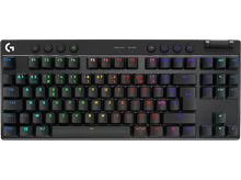 Charger l&#39;image dans la galerie, LOGITECH Clavier gamer G PRO X TKL Lightspeed RGB AZERTY Noir (920-012131)
