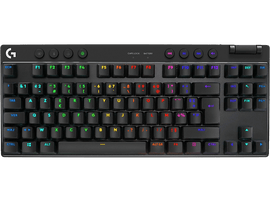 LOGITECH Clavier gamer G PRO X TKL Lightspeed RGB AZERTY Noir (920-012131)