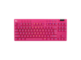 LOGITECH Clavier gamer G PRO X TKL Lightspeed RGB AZERTY Rose (920-012156)