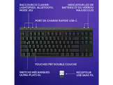 LOGITECH Clavier gaming sans fil G515 Lightspeed Noir (920-012546)