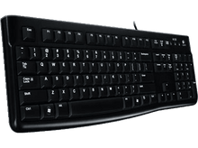 Charger l&#39;image dans la galerie, LOGITECH Clavier K120 AZERTY Noir (920-002482)
